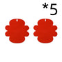 5pcs Red